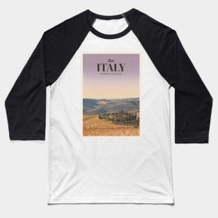 Visit Italy Baseball T-Shirt